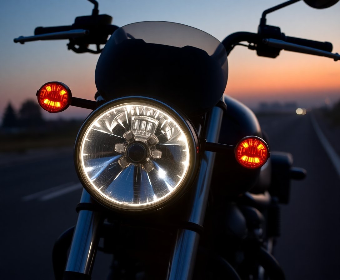 Cruising Motosikletlerde Görünürlük ve Işıklandırma Önlemleri