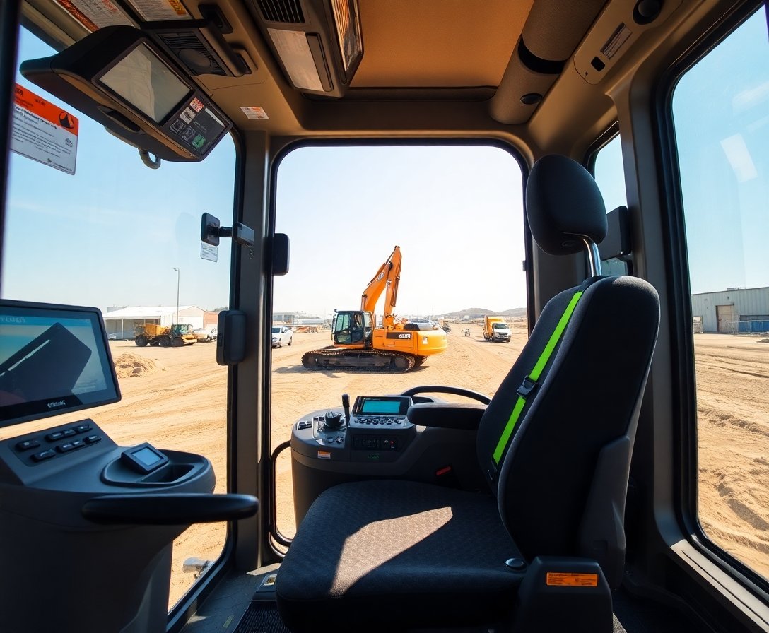 İş Makinelerinde Operatör Sağlığı ve Ergonomi