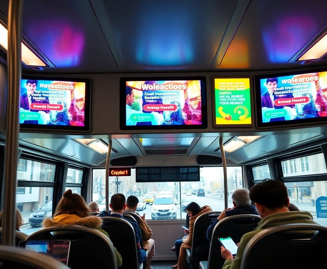 Kamu Taşımacılığında Otobüs İçi Dijital Reklamcılık Etkili ve Hedefe Uygun Pazarlama