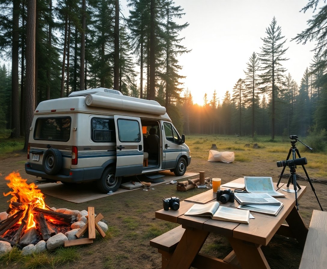 Karavan Kampında Doğa Fotoğrafçılığı ve Gezi Anıları Paylaşma