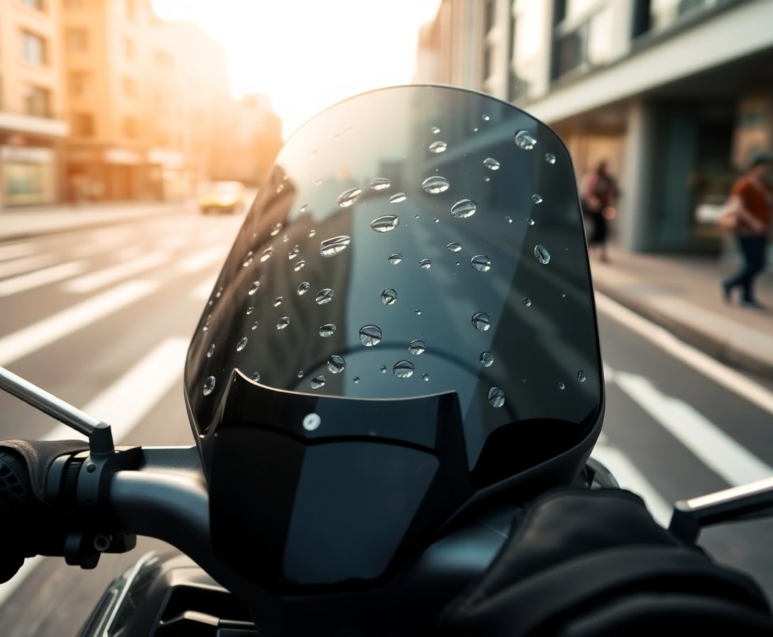 Scooter Motosikletlerde Rüzgara Karşı Koruma ve Sürüş Konforu