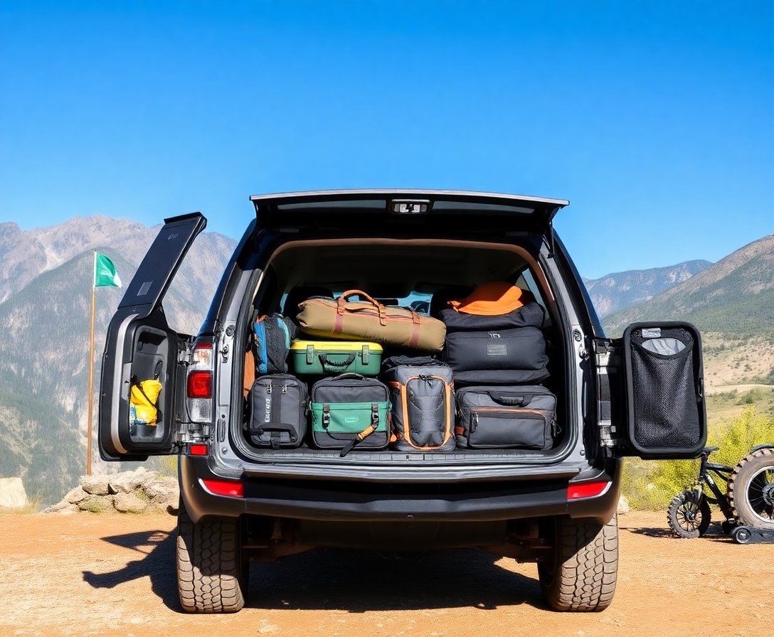 SUV ve Crossover Otomobillerde Geniş Bagaj Alanı ve Taşıma Kapasitesi