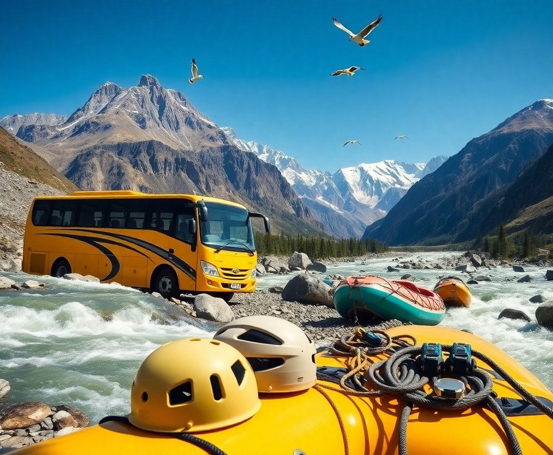 Turistik Otobüslerle Macera Turu Rafting, Dağcılık ve Diğer Ekstrem Sporlar