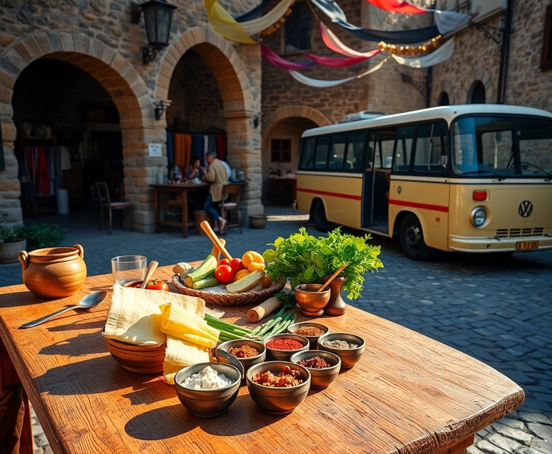 Turistik Otobüslerle Yemek Pişirme Atölyeleri Turu Geleneksel Mutfakları Keşfedin